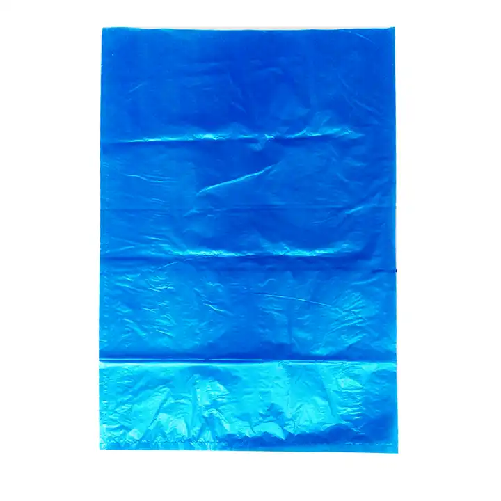 源头厂蓝色PE平口塑料袋食品级抗静电高压胶袋防潮加厚8丝封边1cm