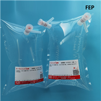 特氟龙FEP 聚全氟亿烯膜气体采样袋 旋塞PP阀