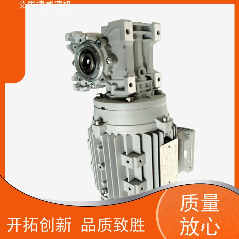 蜗杆减速电机 木工机械设备 SJMRV050 速比40 艾思捷 立式卧式