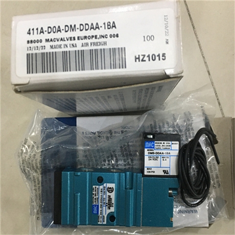 MAC高频电磁阀安全操作411A-DOA-DM-DDAA-1BA