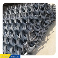 不锈钢螺旋叶片 搅拌机加厚绞龙片  无轴耐磨锰钢连续螺旋叶片