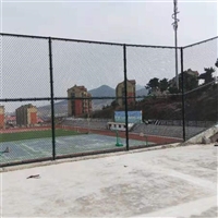 篮球场隔离围网 勾花护栏网 铁丝网