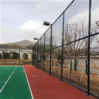 临汾操场围栏网 体育场隔离网 菱形勾花网