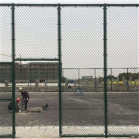 萍乡球场安全围栏 铁丝网围栏 菱形勾花网