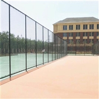 兰州户外篮球场围网 勾花护栏网 低碳钢丝围栏