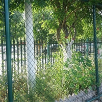 体育场防护网 球场勾花网 排球场隔离防护网