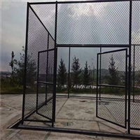 体育场防护网 学校球场围网 浸塑防护网