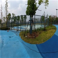 球场安全围栏 体育场隔离网 排球场隔离防护网