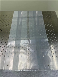 宠物猫粮狗粮高压LDPE防滑袋除静电码垛防潮外透明折边pe压纹袋