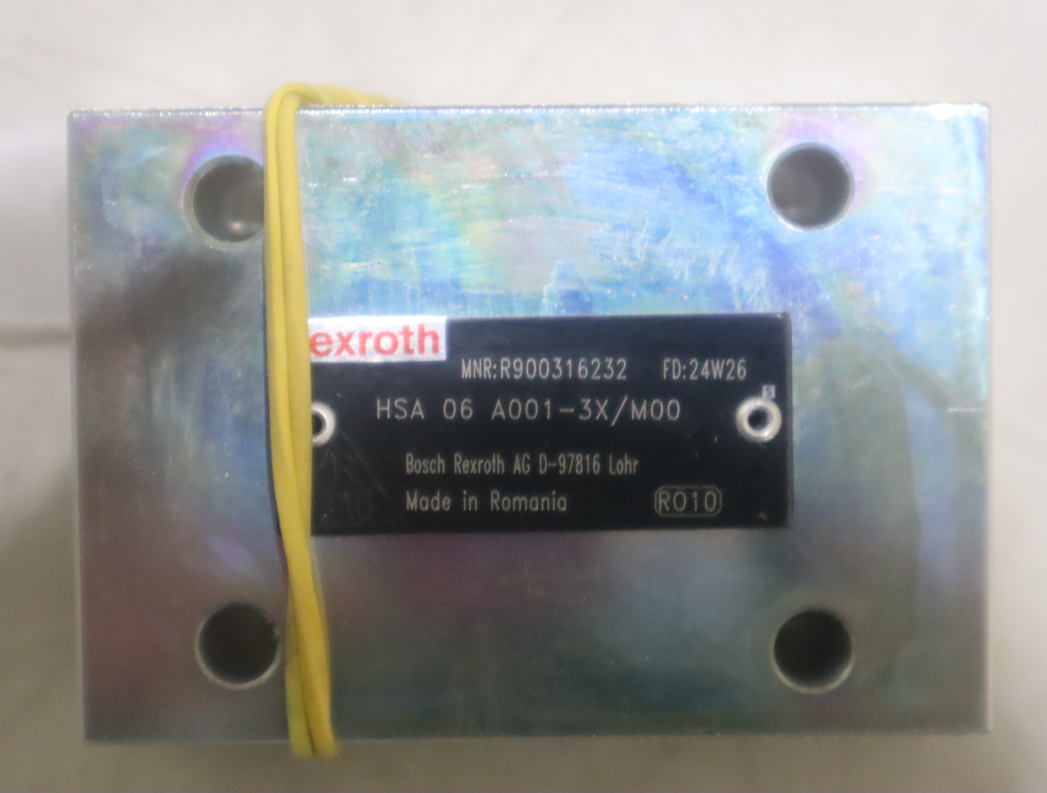 HSA06A001-3X/M00 R900316232 德国力士乐REXROTH单向阀