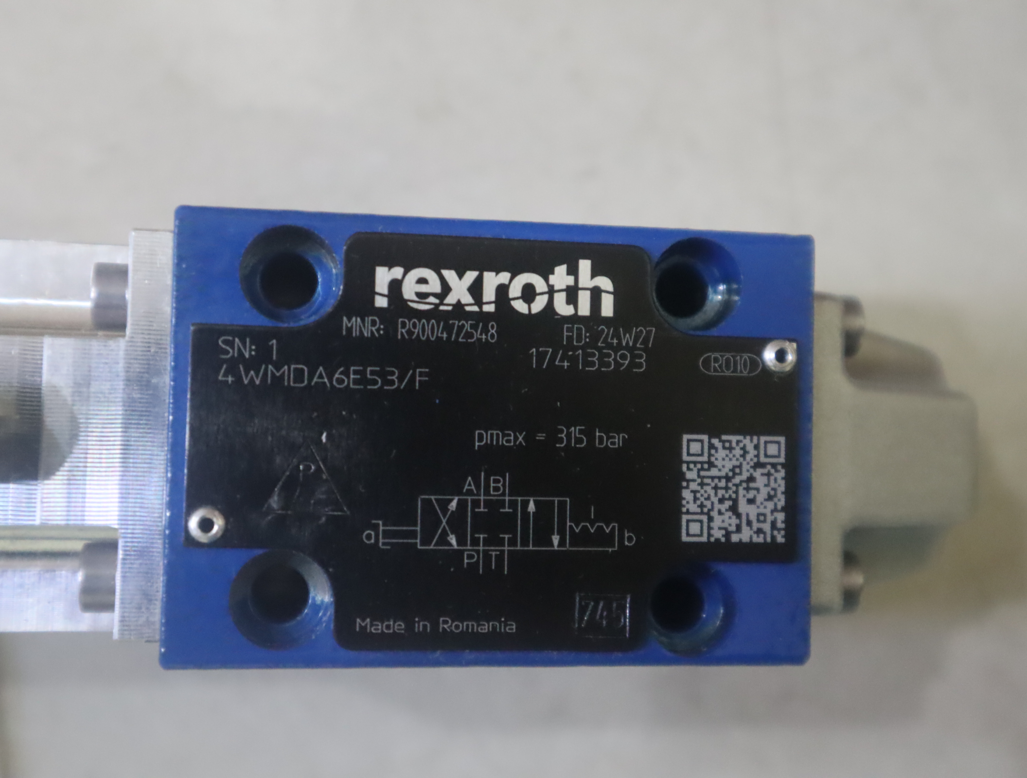 4WMDA6E53/F R900472548 4WMDA6E5X/F德国REXROTH力士乐手动阀