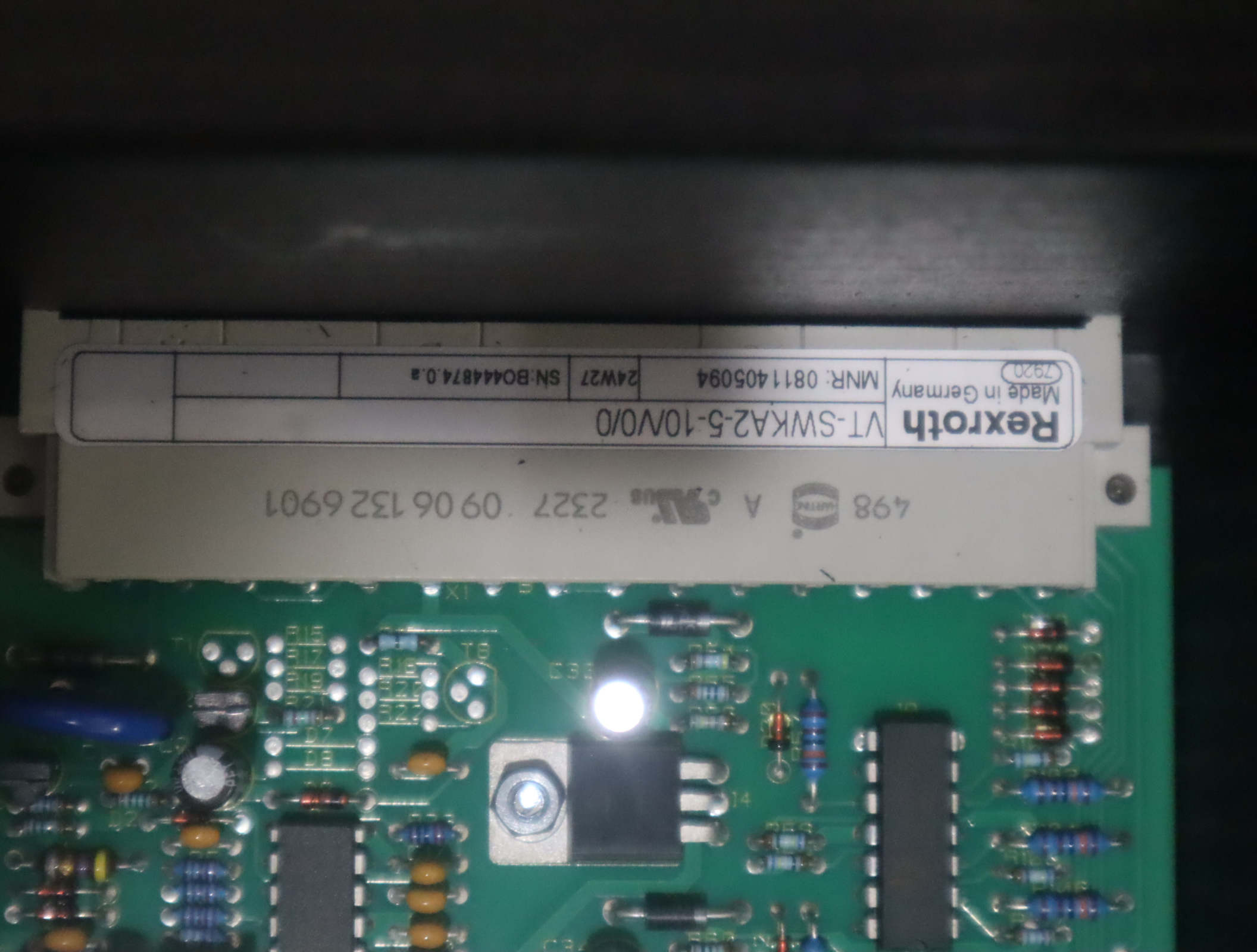 VT-SWKA2-5-10/V0/0 0811405094 VT-SWKA2-5-1X/V0/0 REXROTH