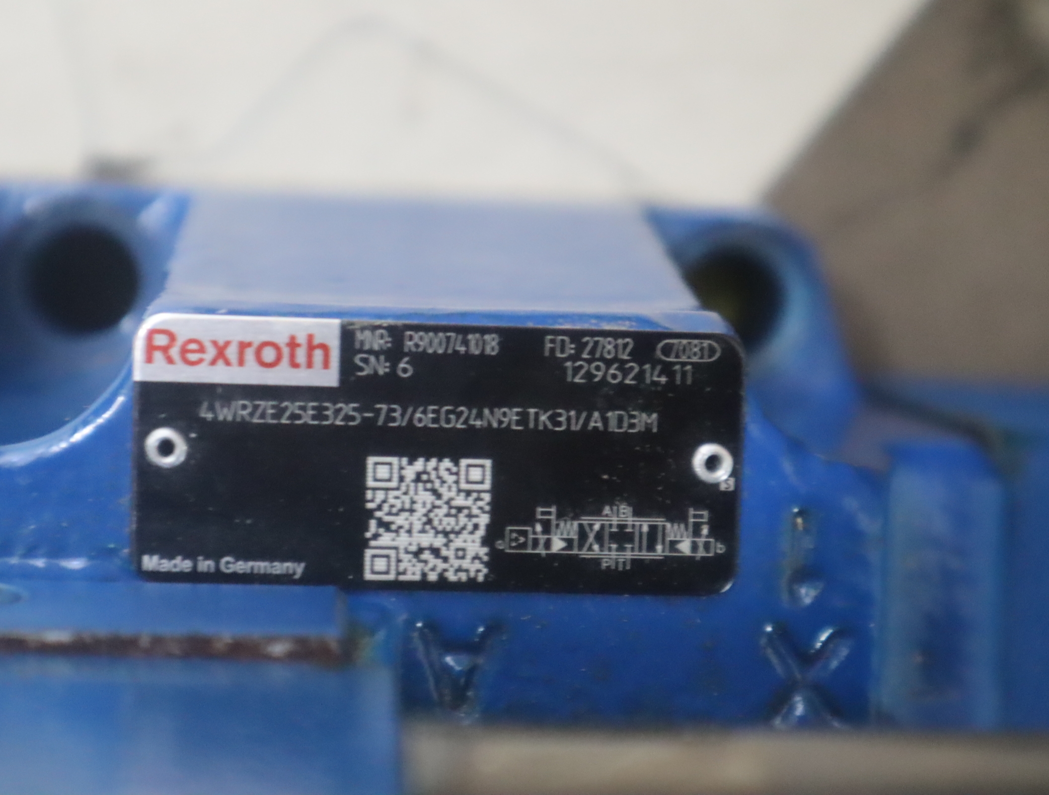 3DREPE6C-21-25EG24N9K31/A1M-00 R900958788 力士乐REXROTH阀