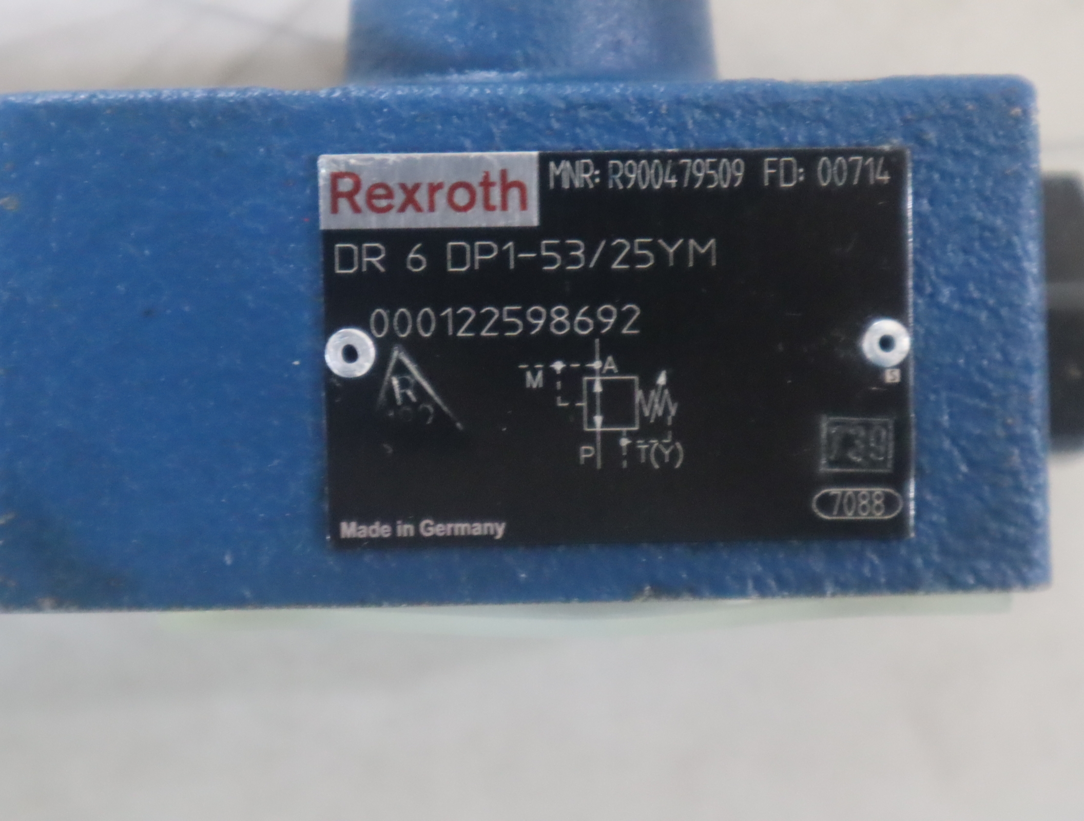 DR6DP1-53/25YM R900479509 DR6DP1-5X/25YM 力士乐REXROTH减压阀