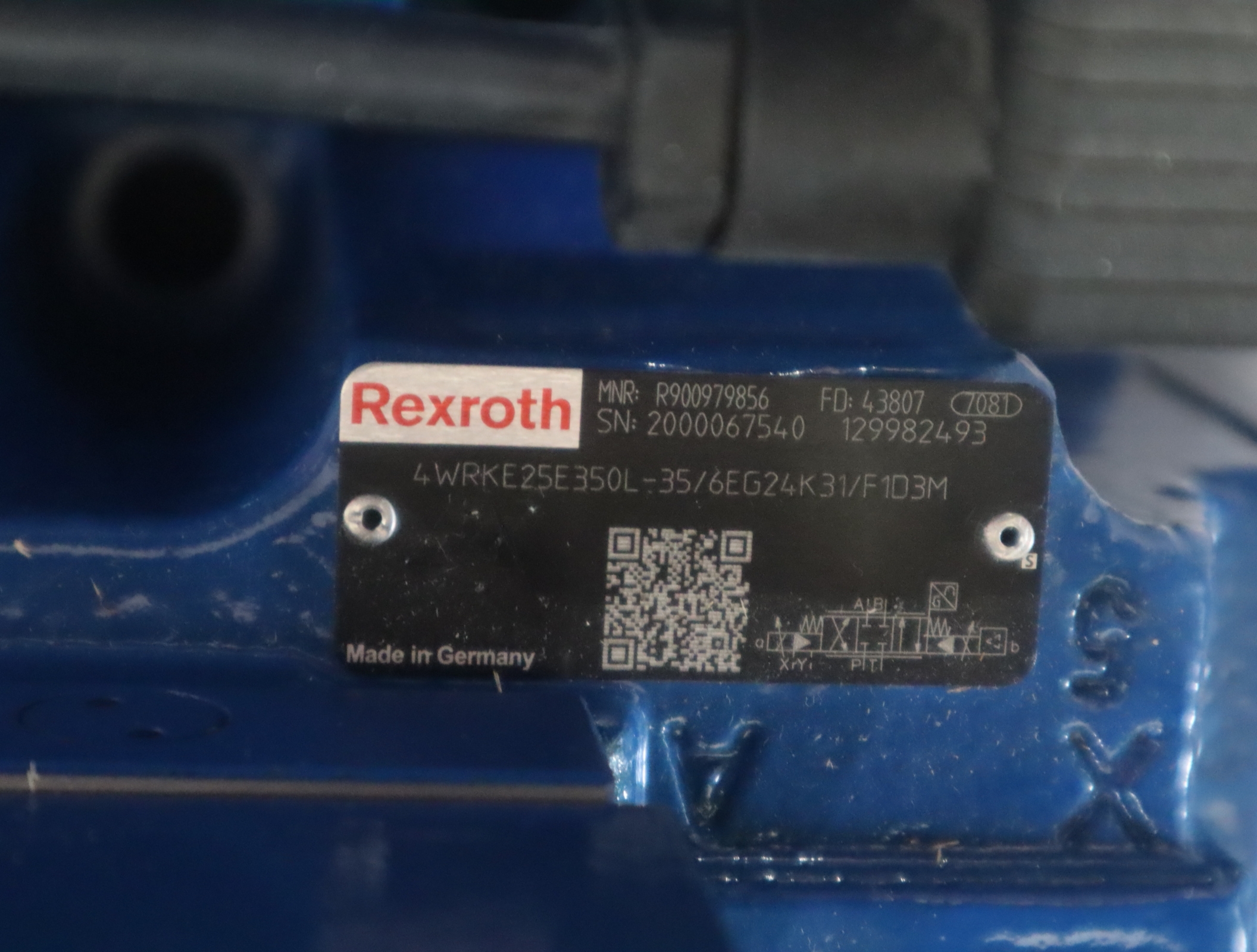 4WRAP6W7-07-30-G24K4/M-00 R900972658 德国力士乐REXROTH先导阀