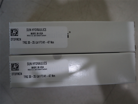 DTDFMCN TRQ 30 -35 LBF FT/41-47 NM 美国太阳SUN插装阀