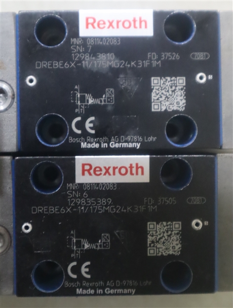 DREBE6X-11/175MG24K31F1M 0811402083 REXROTH力士乐比例阀