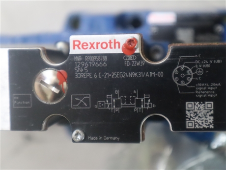3DREPE6C-21-25EG24N9K31/A1M-00 R900958788 力士乐REXROTH阀