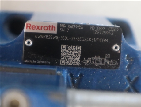 4WRKE25W8-350L-3X/6EG24K31/F1D3M R900979857 力士乐REXROTH 阀