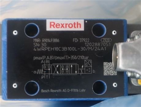 4WRPEH10C3B100L-31/M/24A1 R901493886 德国力士乐REXROTH比例阀