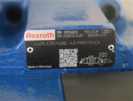 4WRLE25V400L-4X/MXY/24C6 R901568615 德国力士乐REXROTH比例阀