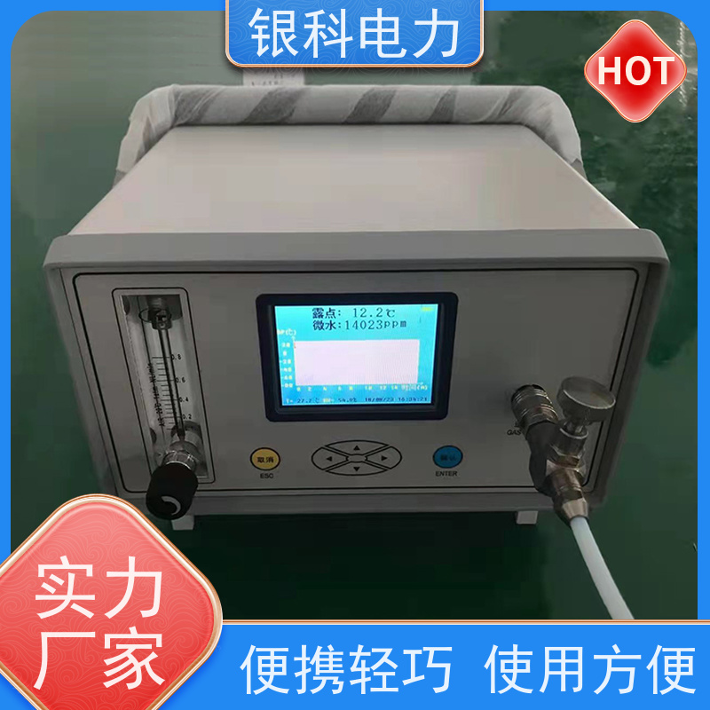 银科电力 SF6智能微水检测仪 大容量数据存储 灵敏度高 稳定性好