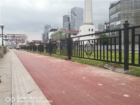 中国电建工地基坑护栏定型化基坑围栏施工安全警示栅栏 临边护栏