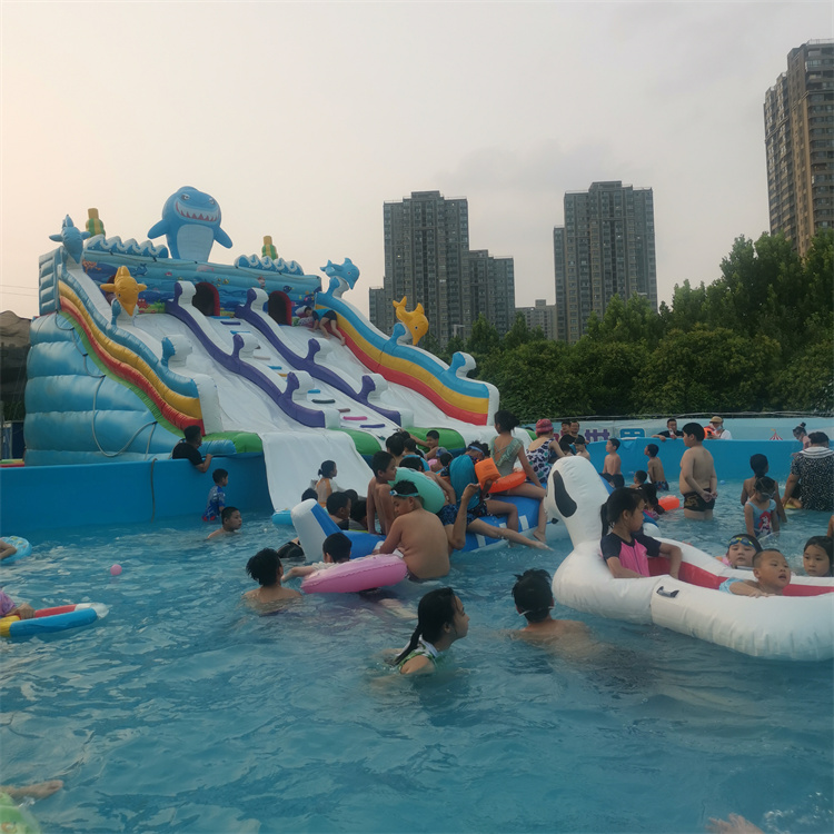 户外移动水上乐园 大型戏水游乐设备 儿童水上乐园项目