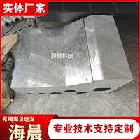 高架桥路灯线路保护箱 镀锌板预埋接线箱 门板3mm箱体2mm 海晨