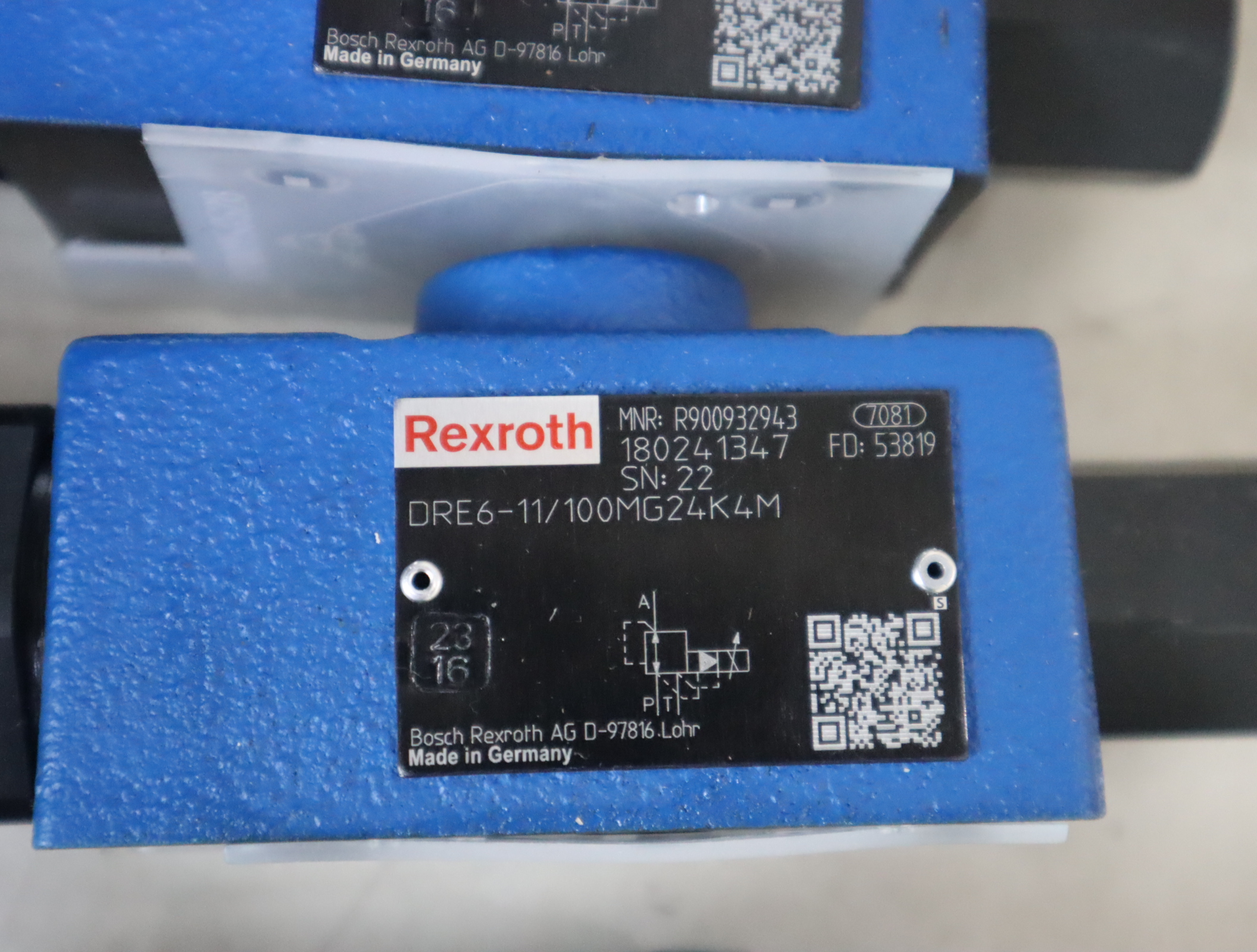 DRE6-1X/100MG24K4M R900932943 德国力士乐REXROTH比例阀