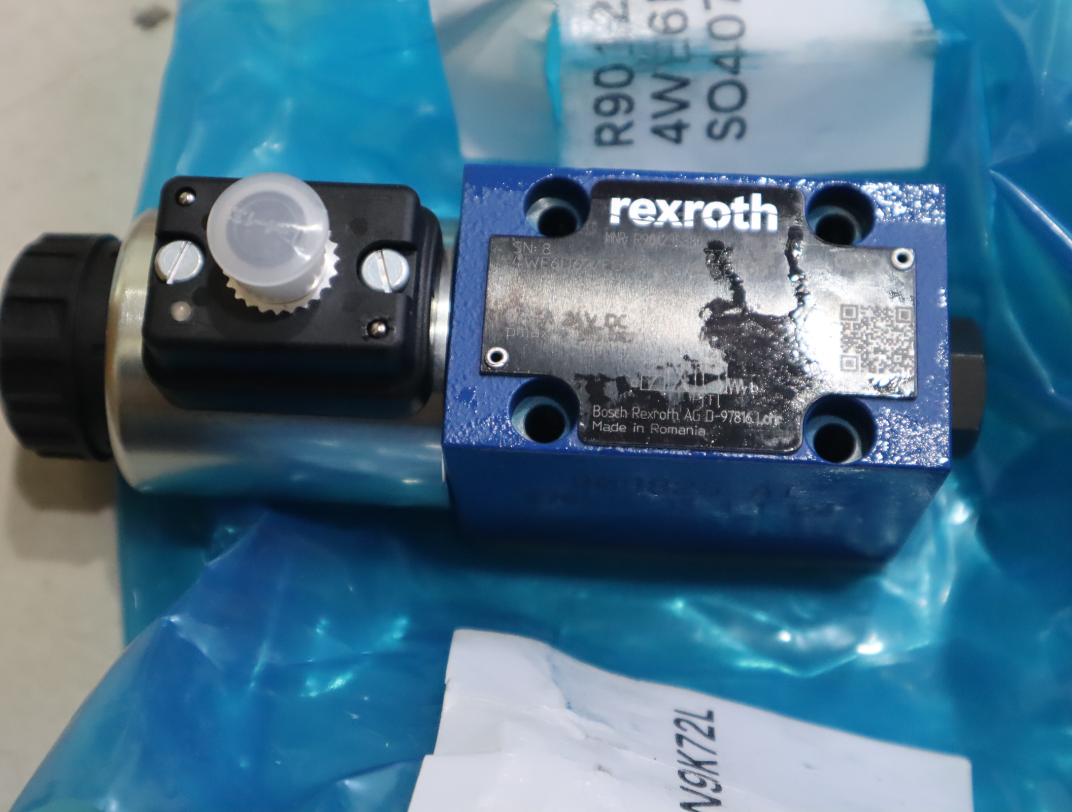 4WE6D62/EG24N9K72LSO407 R901235380 德国力士乐REXROTH电磁阀