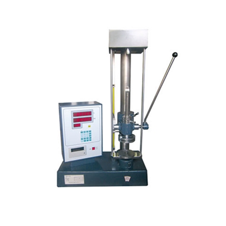 双数显手动弹簧拉压试验机 桌上型弹簧压力测试机 分辨率0.001N