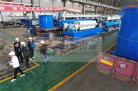 澳门中浩过滤板框压滤机工作流程