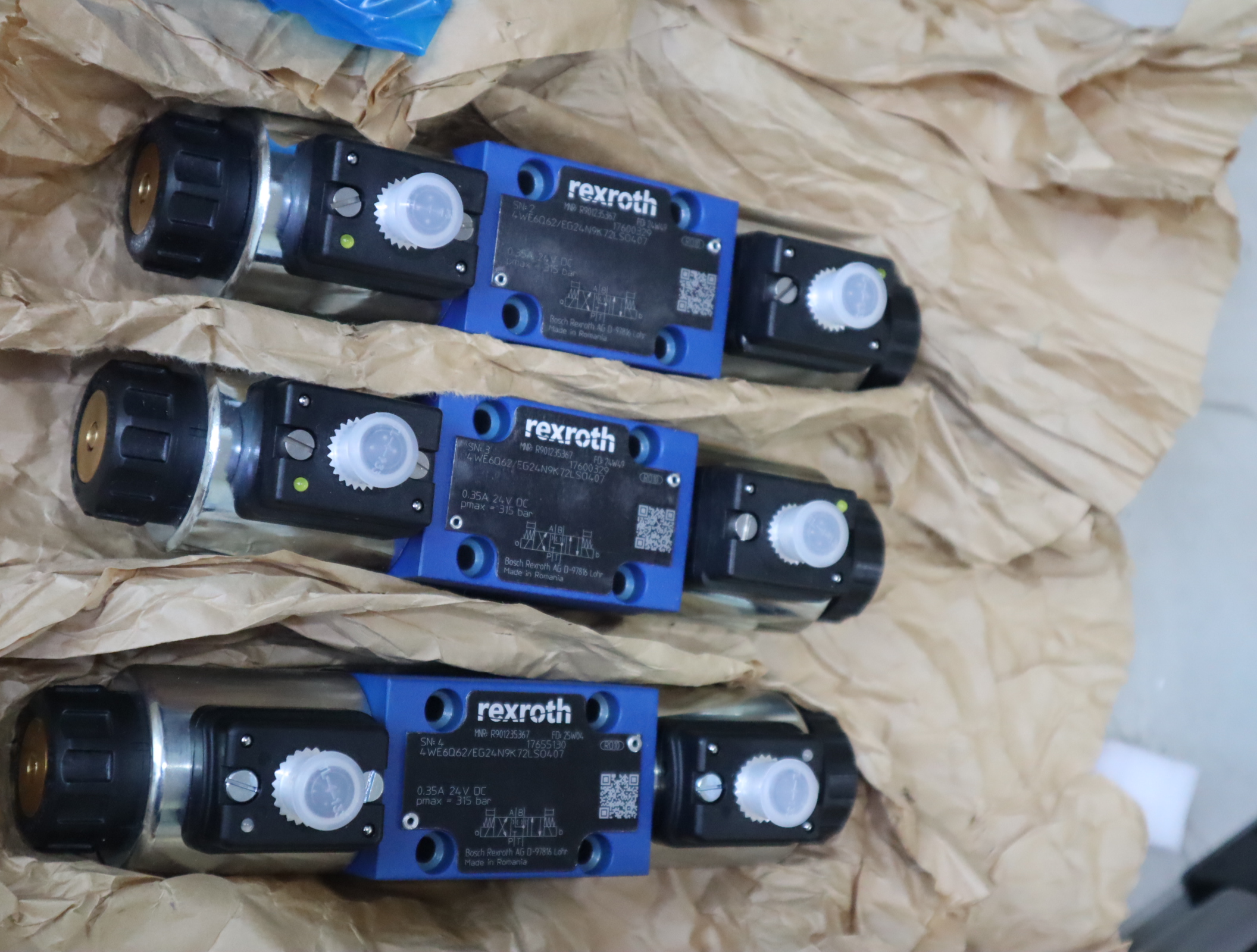 4WE6Q6X/EG24N9K72LSO407 R901235367 德国力士乐REXROTH电磁阀