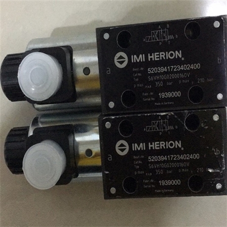使用须知HERION海隆电磁阀S10VH11G0030015OV