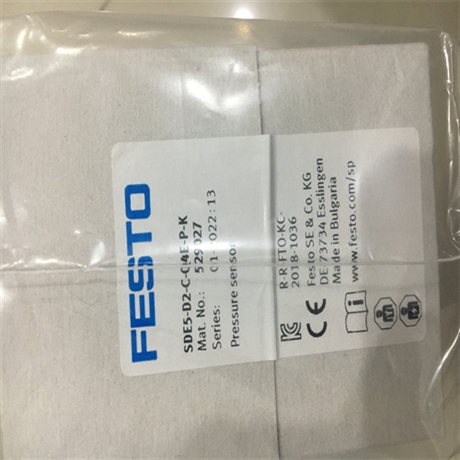 功能FESTO费斯托压力传感器SDE3-V1S-B-HQ4-2P-M8