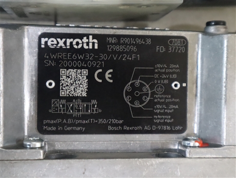 4WREE6W32-3X/V/24F1 R901496438 力士乐REXROTH比例阀