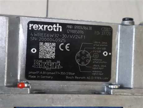 4WREE6W32-31/V/24F1 R901496438 力士乐REXROTH比例阀