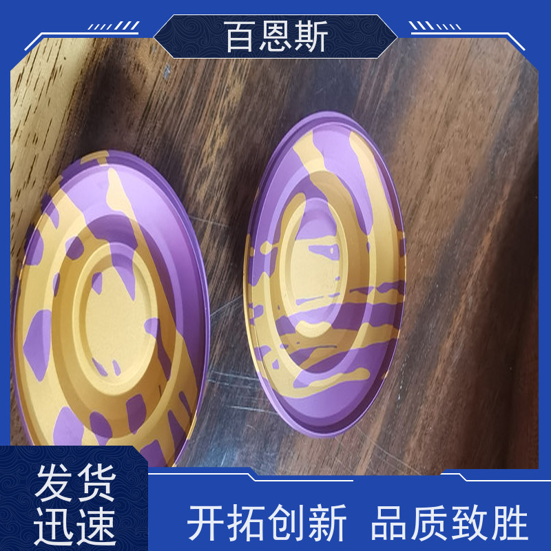 深圳花色氧化采用ADC12压铸铝红色外壳锯切加工