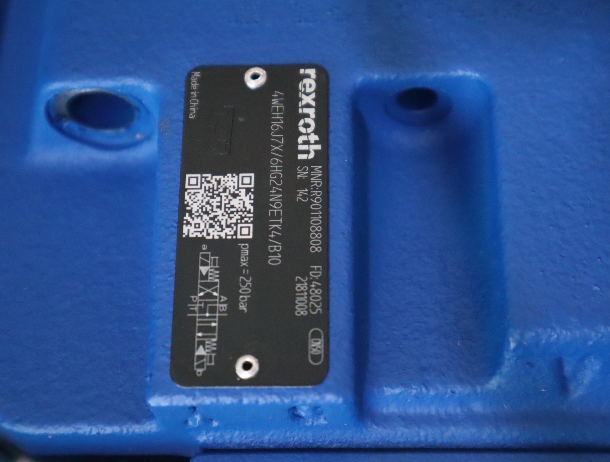 4WE6J7X/HG24N9K4/B10 R901108990 德国力士乐REXROTH电磁阀