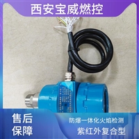 化工厂烤包器双波段防爆一体化火焰检测设备 供电DC24V