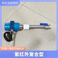 废气炉燃烧器紫红外防爆一体化火焰检测设备 带485通讯功能