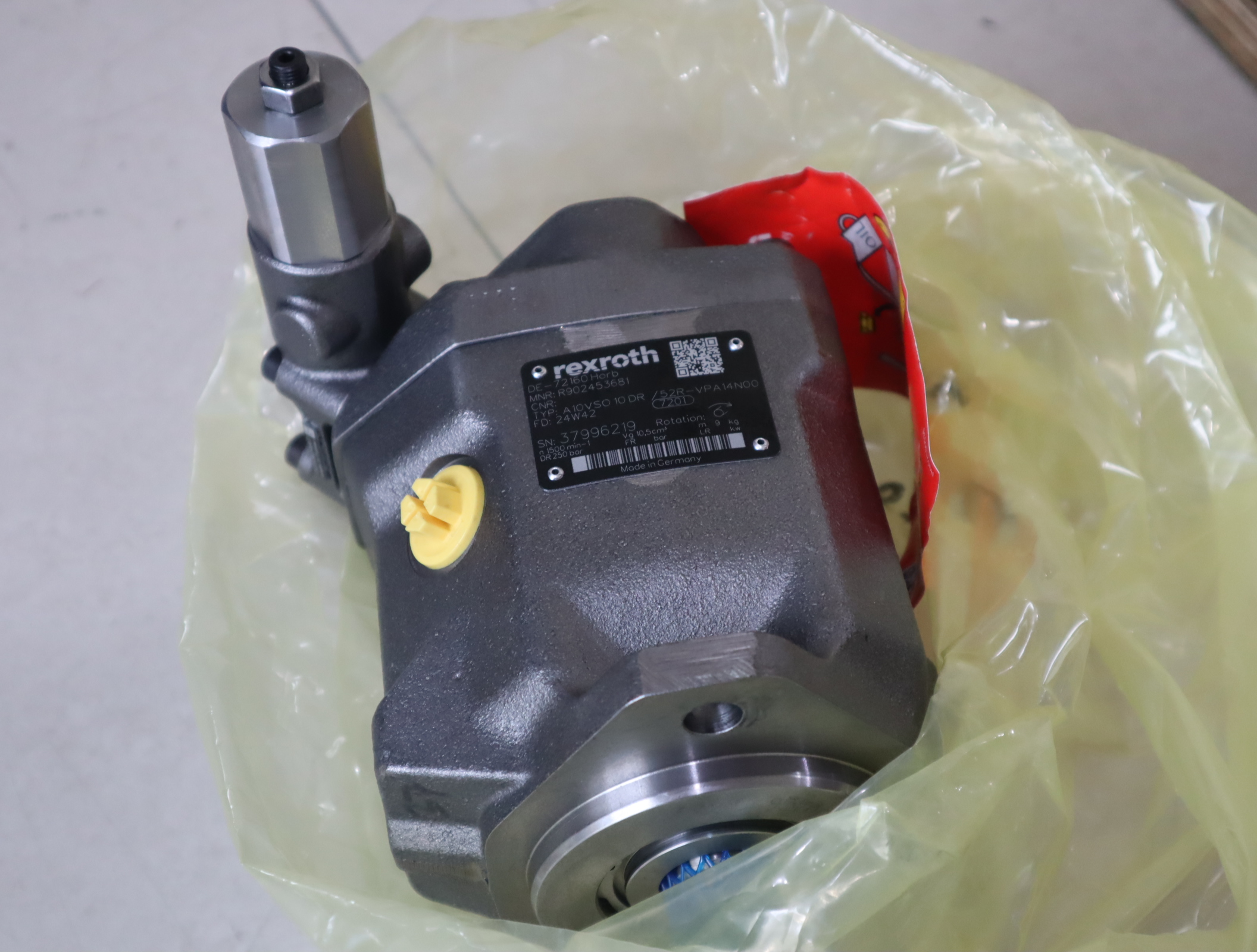 A10VSO10DR/52R-VPA14N00 R902453681 德国力士乐REXROTH柱塞泵