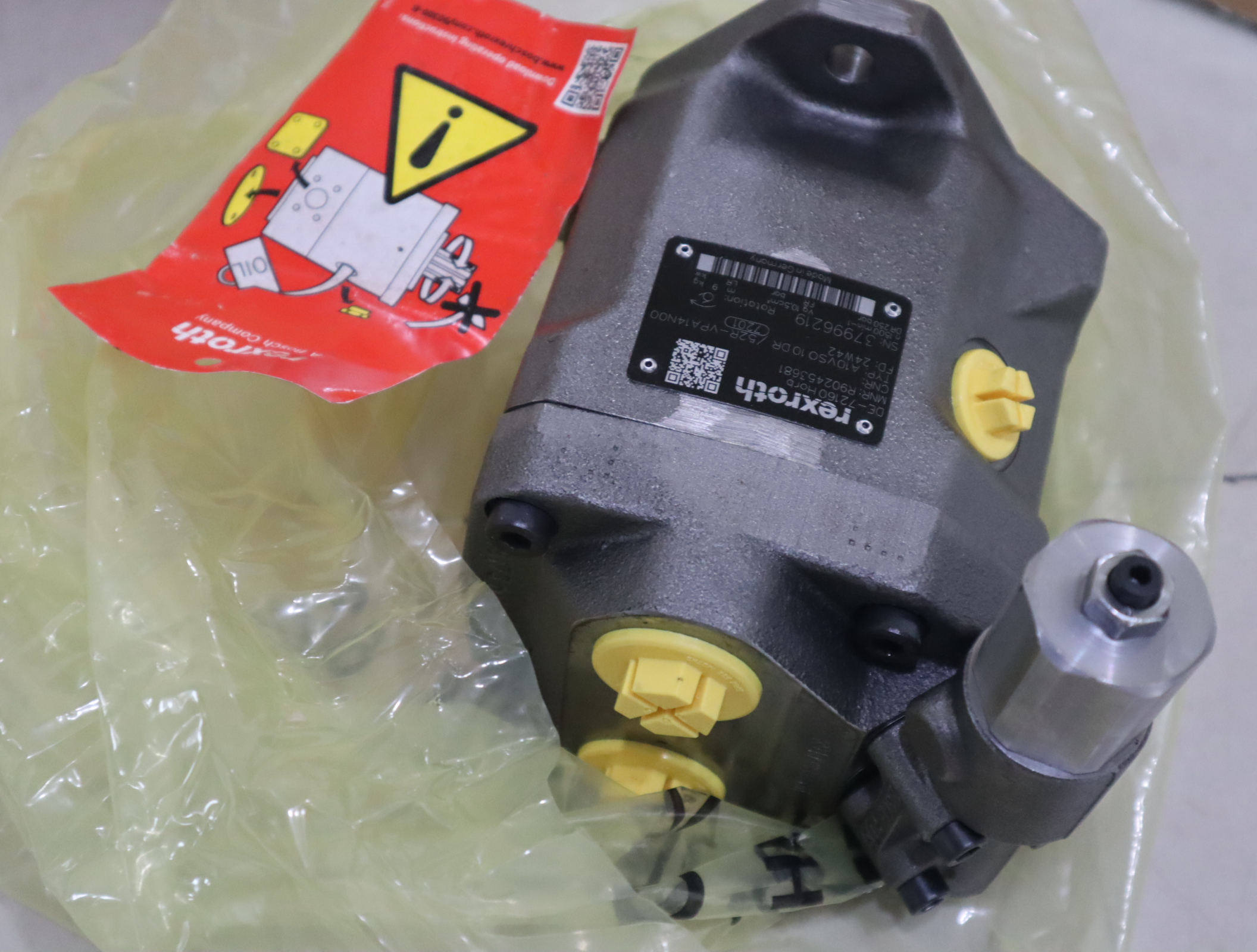 A10VSO10DR/52R-VPA14N00 R902453681 德国力士乐REXROTH柱塞泵