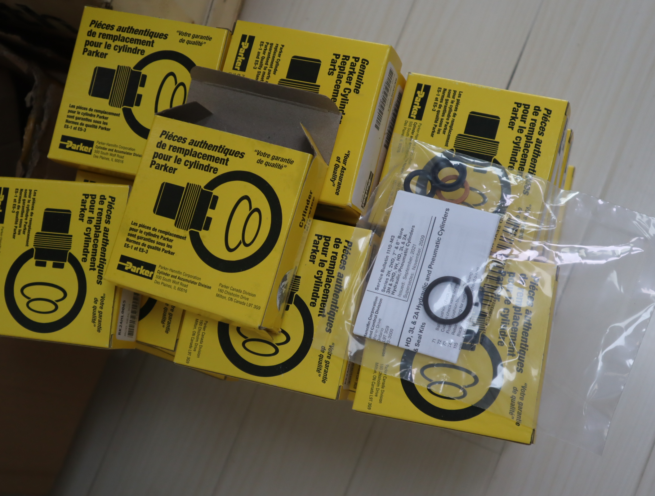 RK2AHL0065 ROD SEAL KIT 美国派克PARKER油缸密封套件