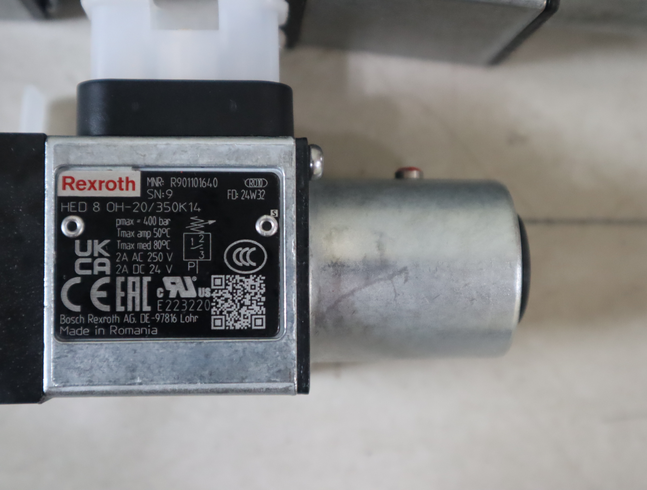 HED8OH-20/350K14 R901101640 力士乐REXROTH压力开关