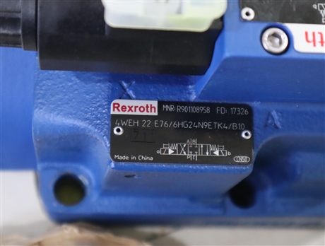 4WEH22E76/6HG24N9ETK4/B10 R901108958 德国力士乐REXROTH电液阀