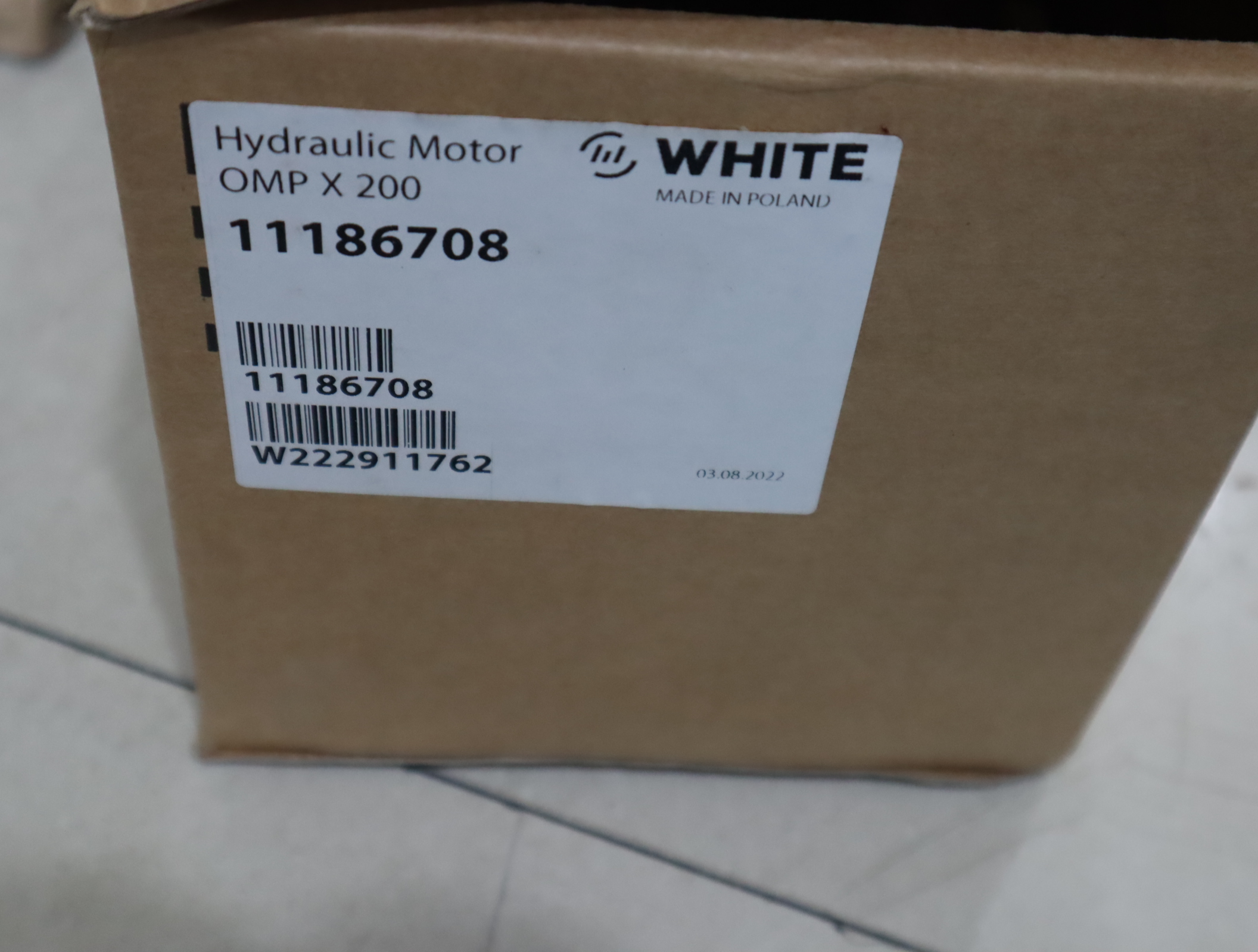 OMPX200 11186708 波兰WHITE怀特柱塞泵马达