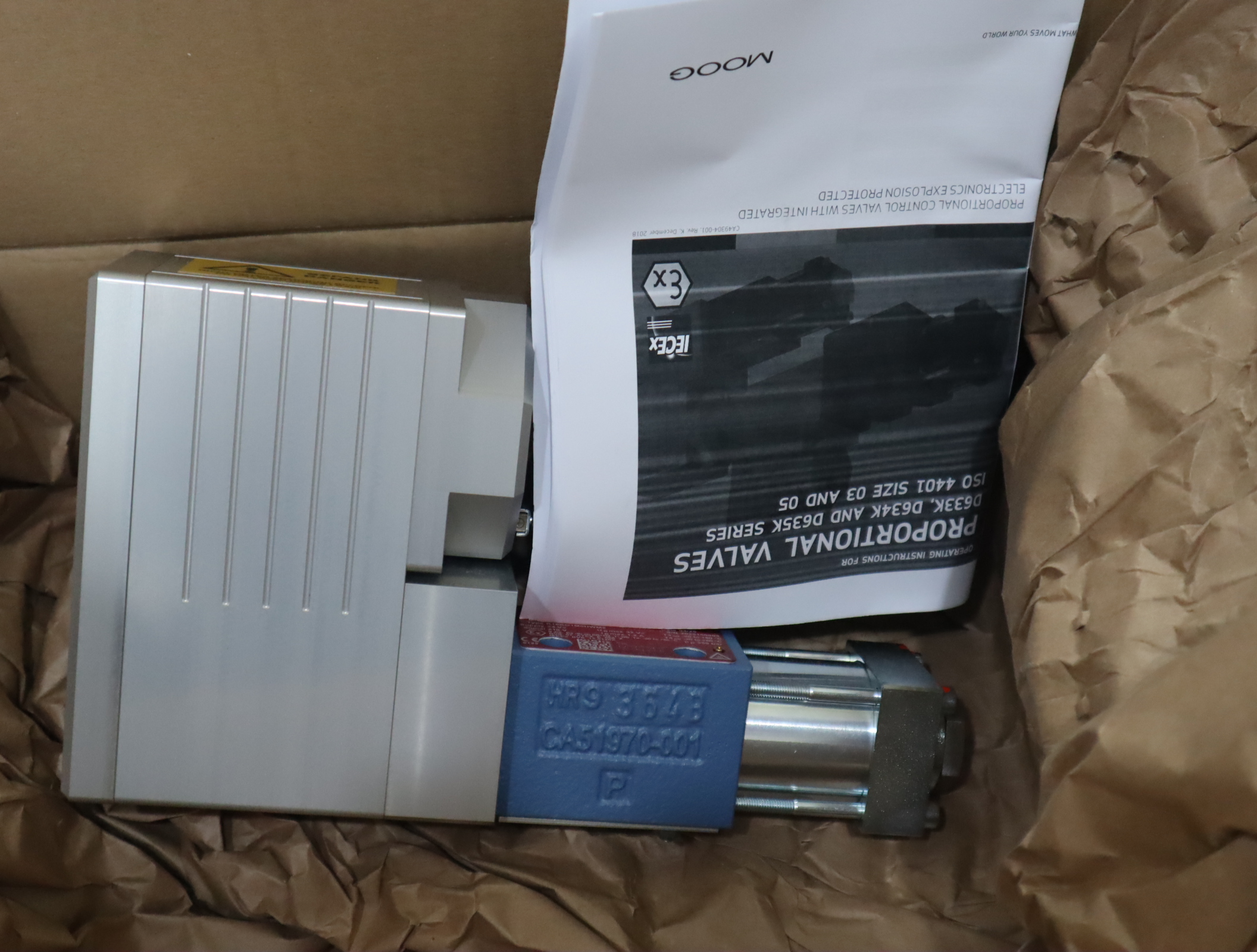 D633K2025B R16KO1M0HWM2 美国穆格MOOG伺服阀 MOOG GmbH