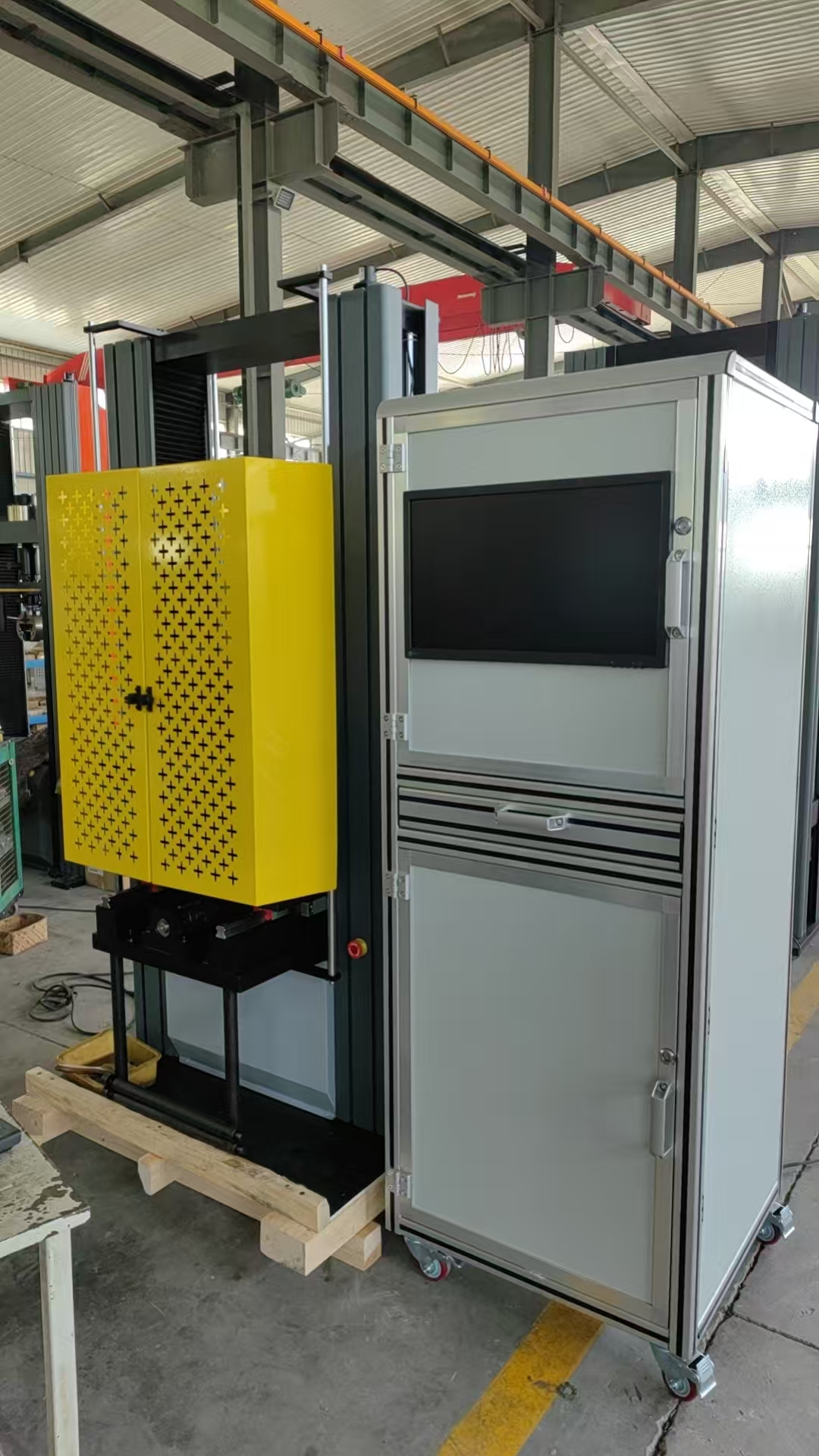 钢簧试验台 弹簧试验台 圆簧试验机 免费安装调试培训